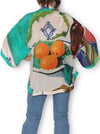 THE ARTISTS LABEL SOME MORNINGS SILK KIMONO