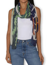 THE ARTISTS LABEL BANKSIA SPECIOSA ON INKY BLACK SCARF