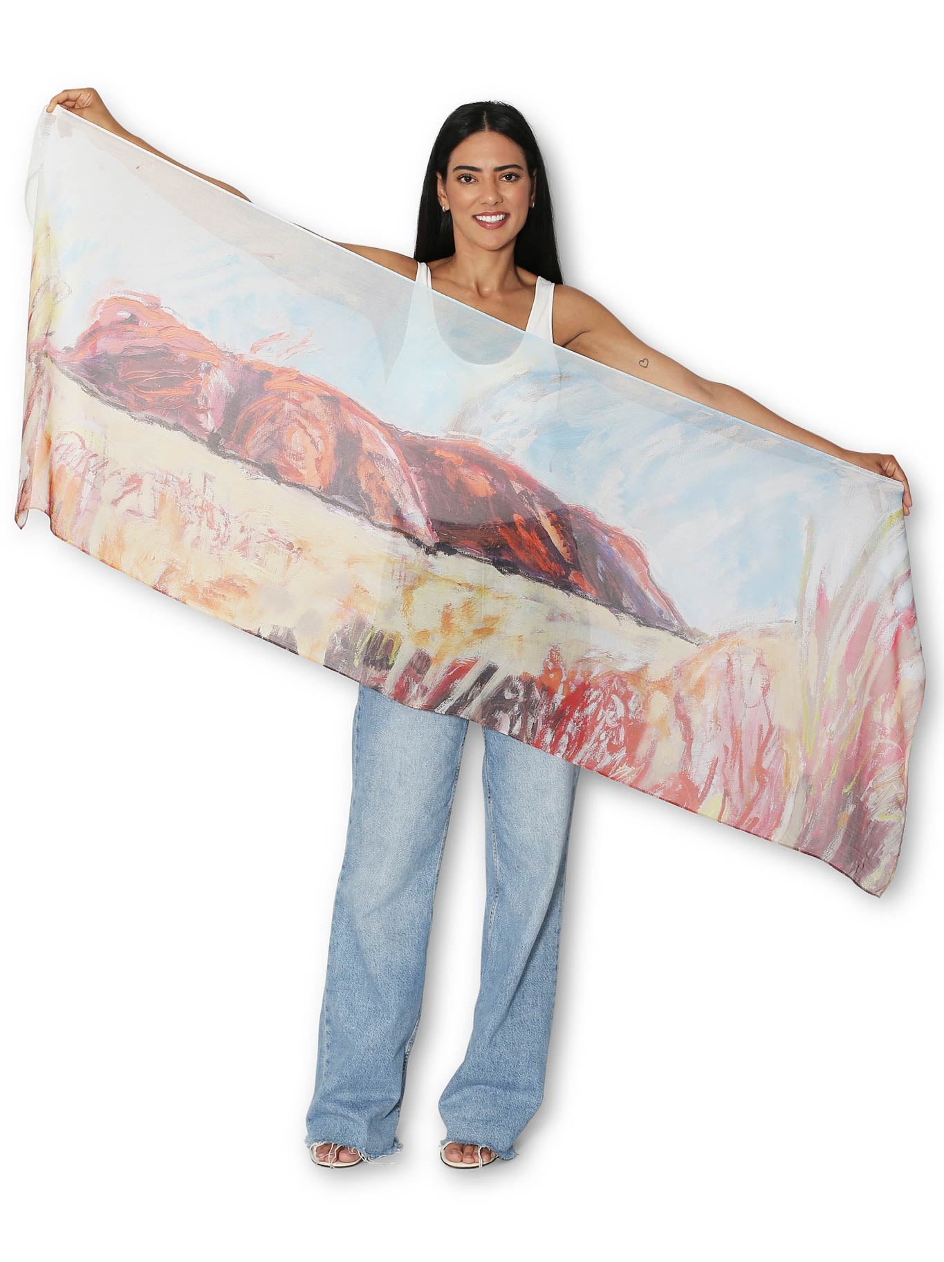 THE ARTISTS LABEL SPIRIT OF ULURU SCARF
