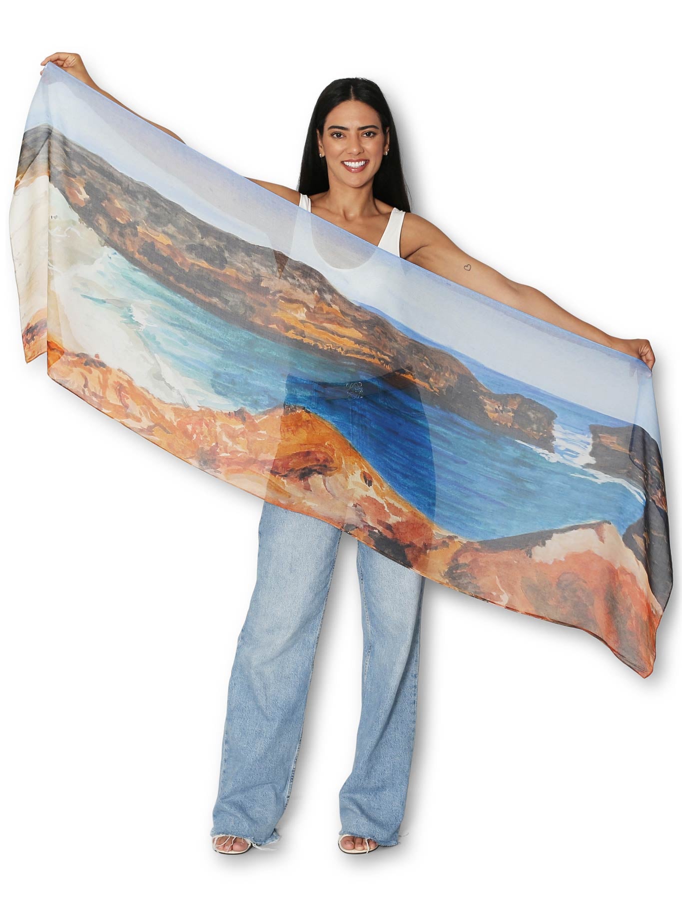 THE ARTISTS LABEL BAY ISLANDS SCARF