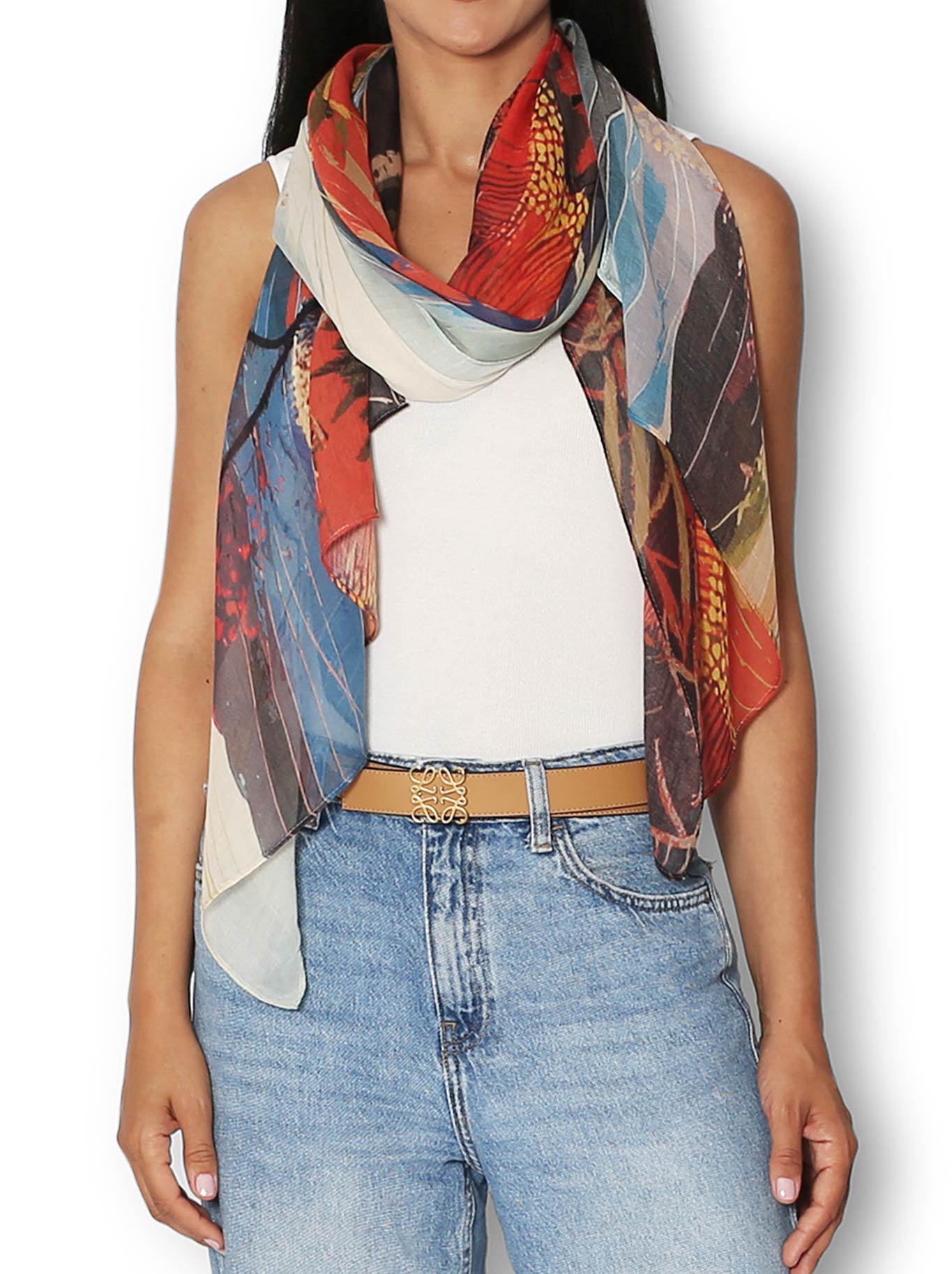 THE ARTISTS LABEL BLUE MOUNTAINS SCARF