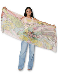 THE ARTIST LABEL WATTLE BLOSSOM SCARF