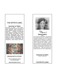 THE ARTIST LABEL SUMMER IN TAHITI SCARF