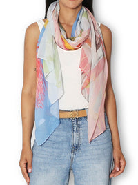THE ARTISTS LABEL A BLISSFUL HOUR ON IKAT SCARF