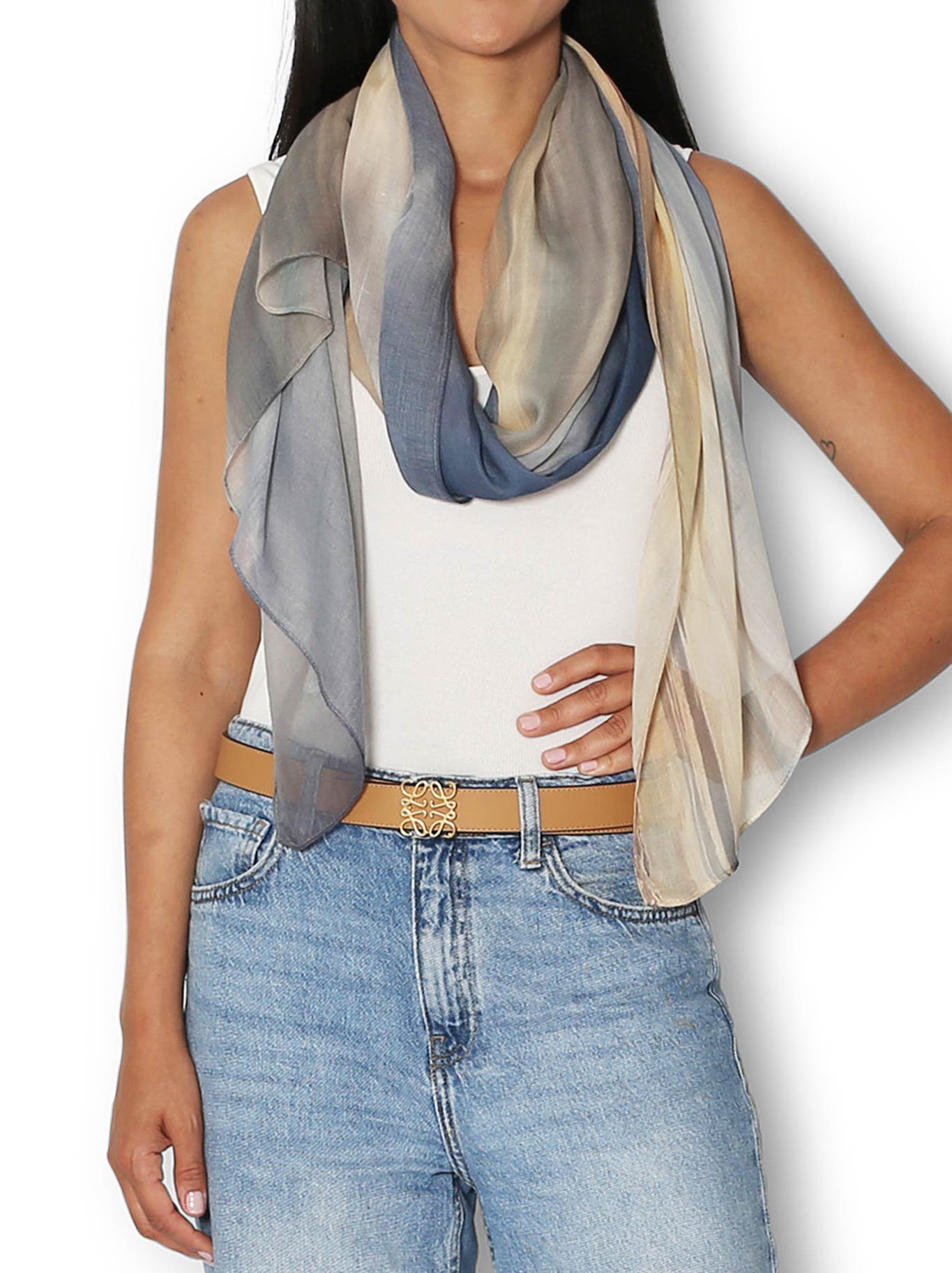 THE ARTISTS LABEL ANNA BAY SUNSET SCARF