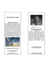 THE ARTISTS LABEL ANNA BAY SUNSET SCARF