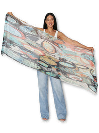 THE ARTISTS LABEL ROCK POOL SCARF