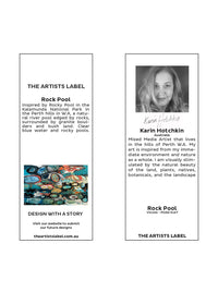 THE ARTISTS LABEL ROCK POOL SCARF