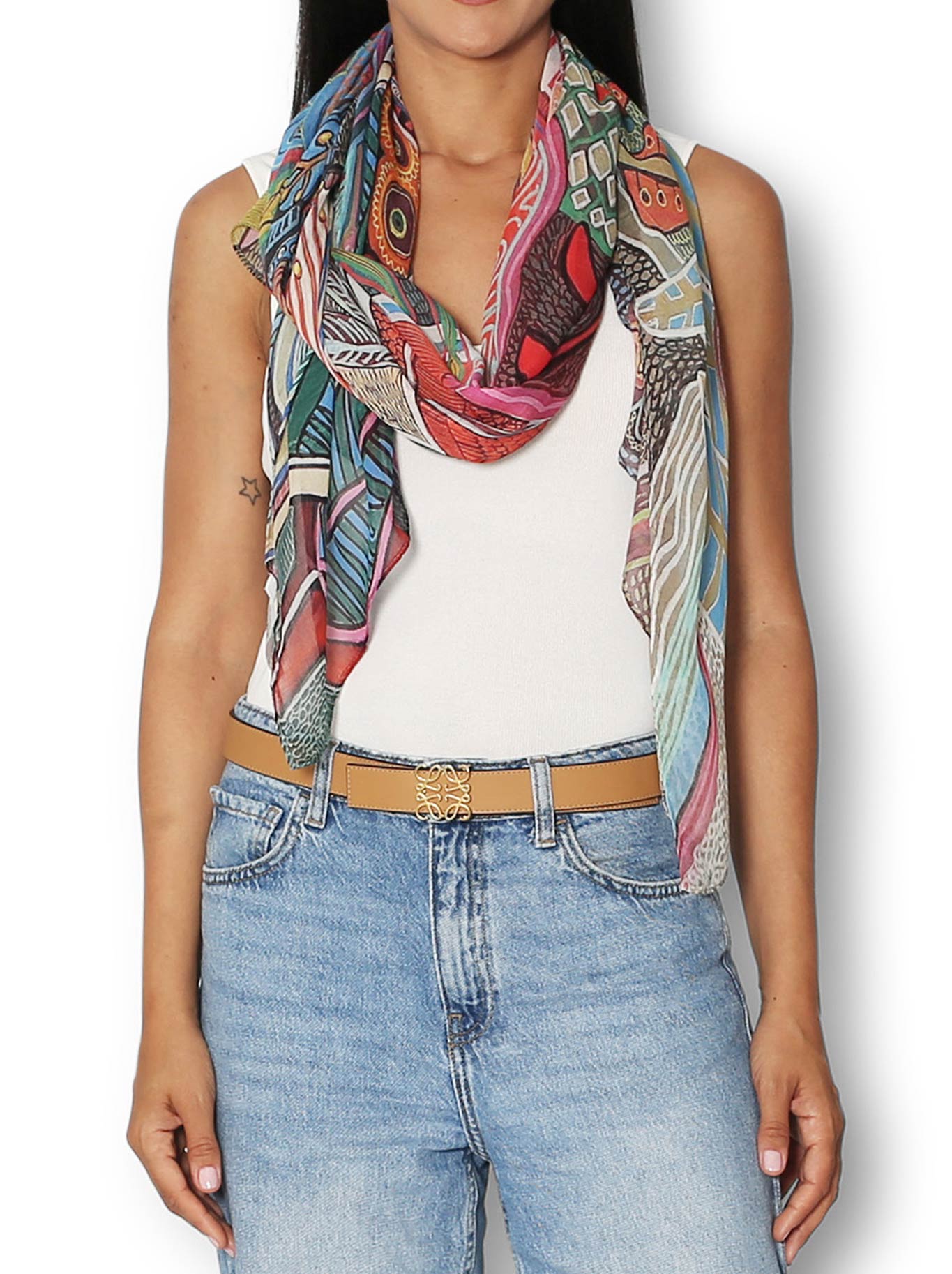 THE ARTISTS LABEL ABUNDANCE SCARF