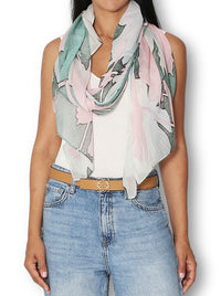 THE ARTISTS LABEL BLOOMS SCARF