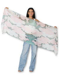 THE ARTISTS LABEL BLOOMS SCARF