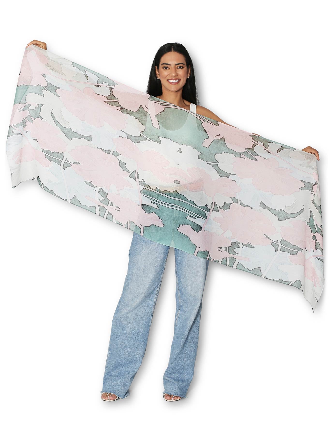 THE ARTISTS LABEL BLOOMS SCARF