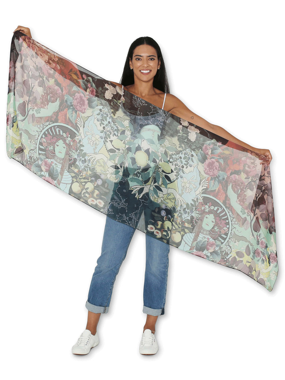 THE ARTISTS LABEL ENCHANTED FOREST SCARF