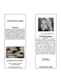 THE ARTISTS LABEL FLOWER SCARF