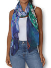 THE ARTISTS LABEL GREEN VASE SCARF