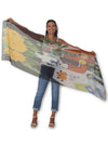 THE ARTISTS LABEL DEVOTED TO YOU SILK SCARF