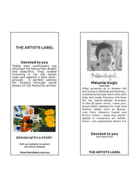 THE ARTISTS LABEL DEVOTED TO YOU SILK SCARF