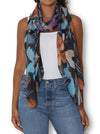 THE ARTISTS LABEL NIGHT FLOWERS SCARF