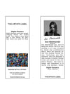 THE ARTISTS LABEL NIGHT FLOWERS SCARF