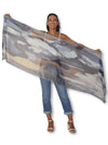 THE ARTISTS LABEL INDIGO DREAM SCARF