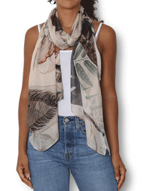 THE ARTISTS LABEL RADIO GARDEN SCARF