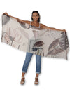 THE ARTISTS LABEL RADIO GARDEN SCARF