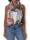 THE ARTISTS LABEL FOXGLOVES MAKE ME THINK OF YOU SCARF