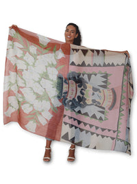 THE ARTISTS LABEL FOXGLOVES MAKE ME THINK OF YOU SCARF