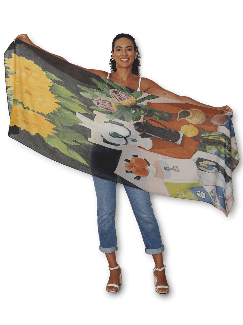 THE ARTISTS LABEL DEVOTED TO YOU WOOL SCARF
