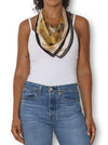 THE ARTISTS LABEL ORIENTE FOULARD SILK SQUARE SCARF
