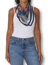 THE ARTISTS LABEL PLENTIFUL SILK SQUARE SCARF