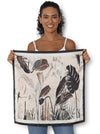THE ARTISTS LABEL RADIO GARDEN SILK SQUARE SCARF