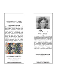 THE ARTISTS LABEL ORIENTAL PATCHWORK SILK KIMONO