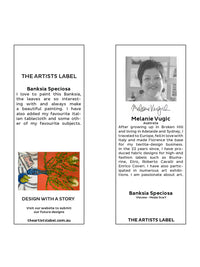THE ARTISTS LANEL BANKSIA SPECIOSA SCARF