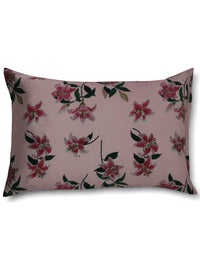 THE ARTISTS LABEL DUSTY TIGER LILIES SILK PILLOW CASE