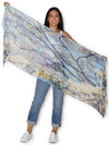 THE ARTISTS LABEL MAGNOLIA TREE SCARF