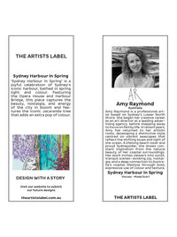 THE ARTISTS LABEL SYDNEY HARBOUR IN SPRING SCARF