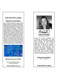 THE ARTISTS LABEL NATURES WONDERS SCARF