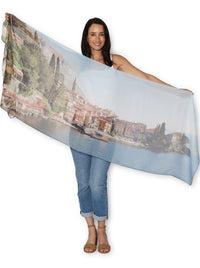 THE ARTISTS LABEL LAKE COMO SCARF