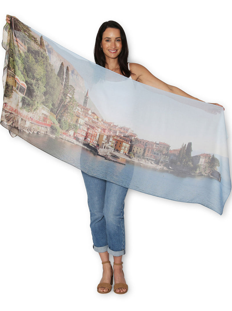 THE ARTISTS LABEL LAKE COMO SCARF