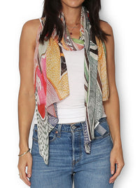 THE ARTISTS LABEL SUNSHINE AND NATIVES SCARF