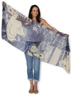 THE ARTISTS LABEL EVENING IN PORTUGAL SCARF