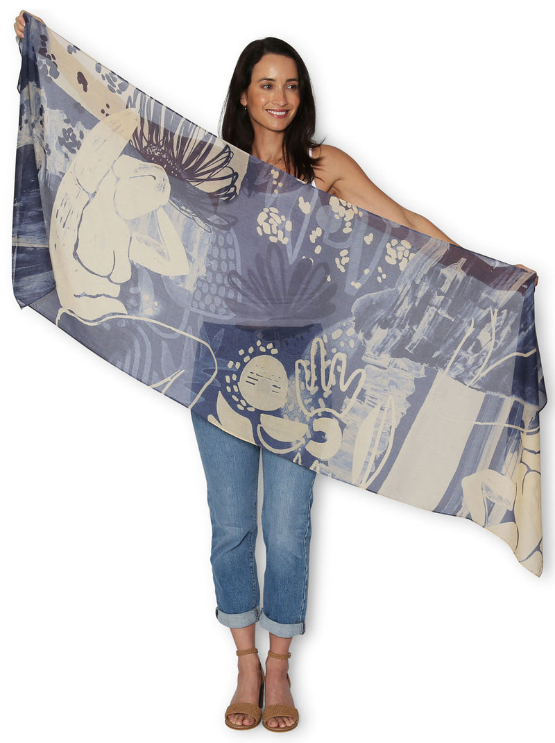 THE ARTISTS LABEL EVENING IN PORTUGAL SCARF