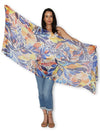 THE ARTISTS LABEL WINDSWEPT BOTANICA SCARF