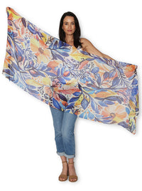 THE ARTISTS LABEL WINDSWEPT BOTANICA SCARF