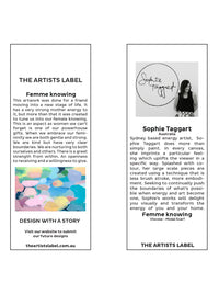 THE ARTISTS LABEL FEMME KNOWING SCARF