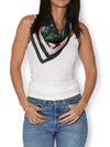 THE ARTISTS LABEL TWLIGHT FOREST SILK SQUARE SCARF