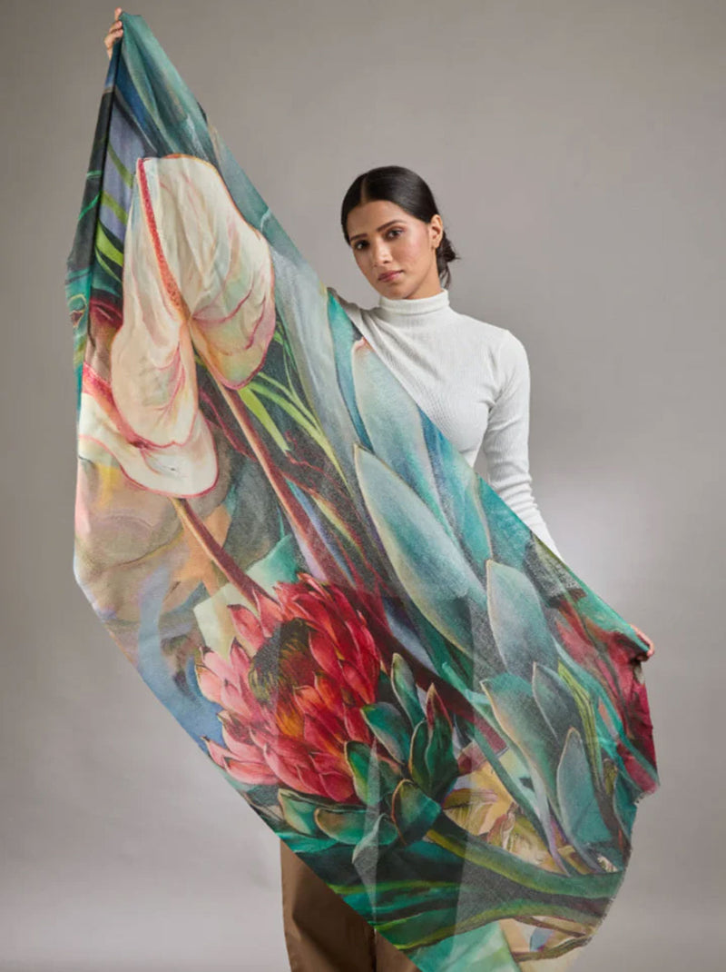 THE SCARF COMPANY ESSENCE MERINO WOOL SCARF