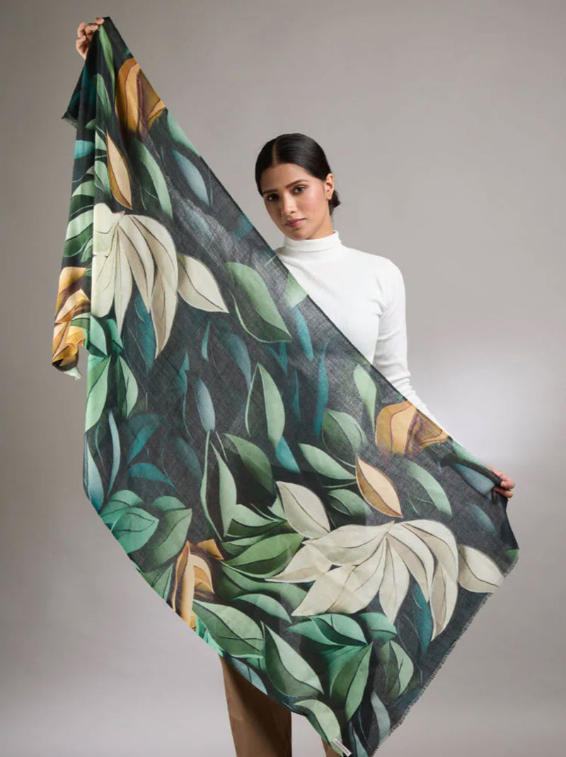 THE SCARF COMPANY LOOM MERINO WOOL SCARF