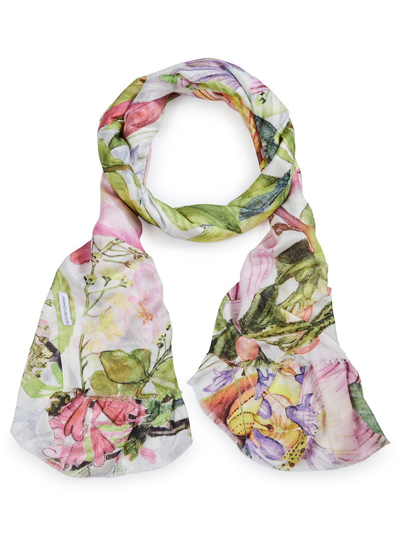 THE SCARF COMPANY LAURELLE SILK MODAL SCARF